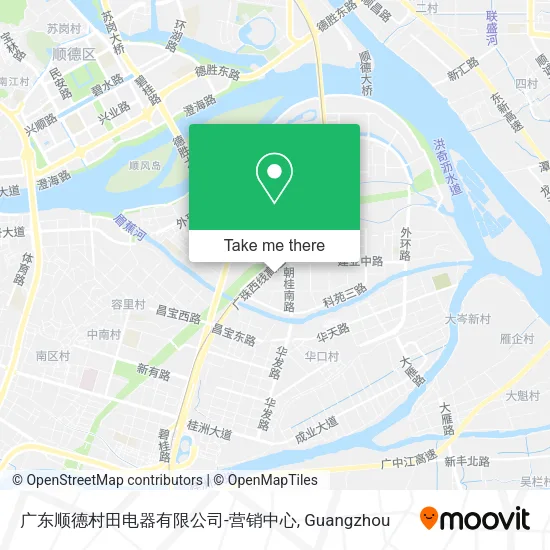 广东顺德村田电器有限公司-营销中心 map