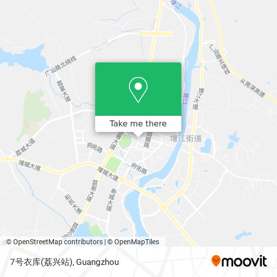 7号衣库(荔兴站) map
