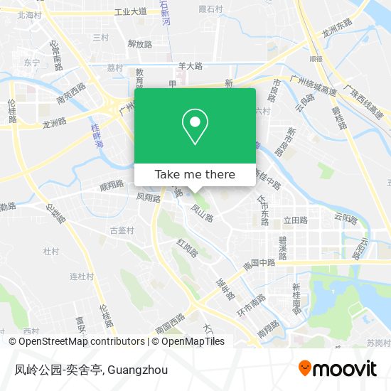 凤岭公园-奕舍亭 map
