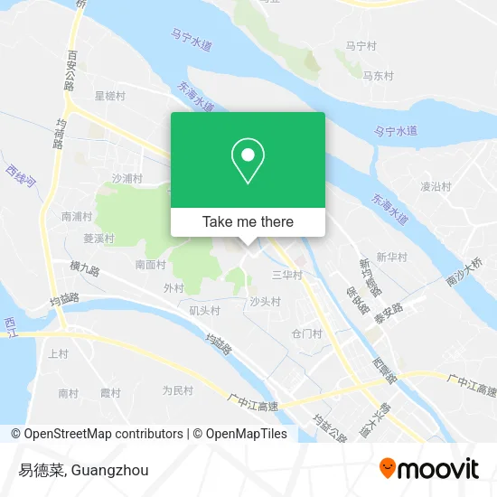 易德菜 map