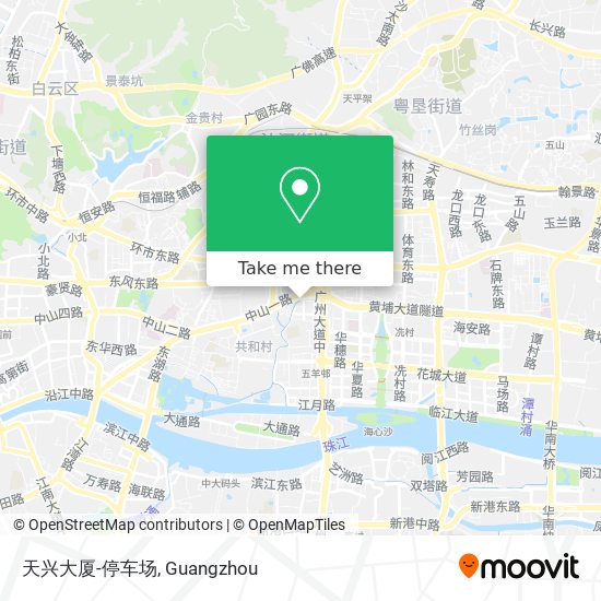 天兴大厦-停车场 map