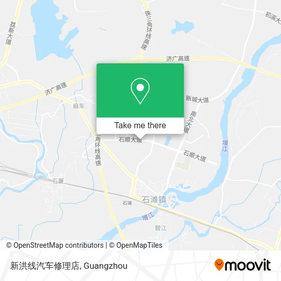 新洪线汽车修理店 map
