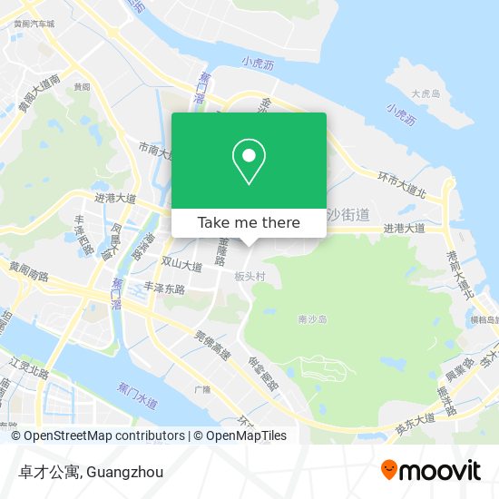卓才公寓 map