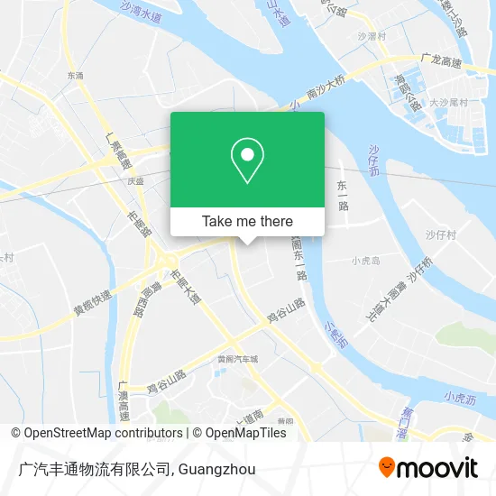 广汽丰通物流有限公司 map