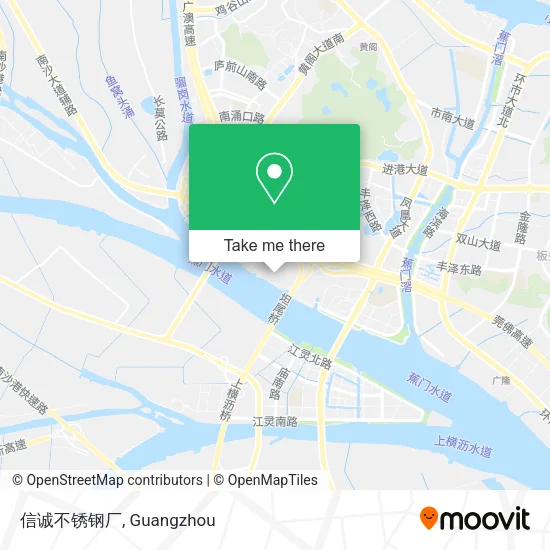 信诚不锈钢厂 map
