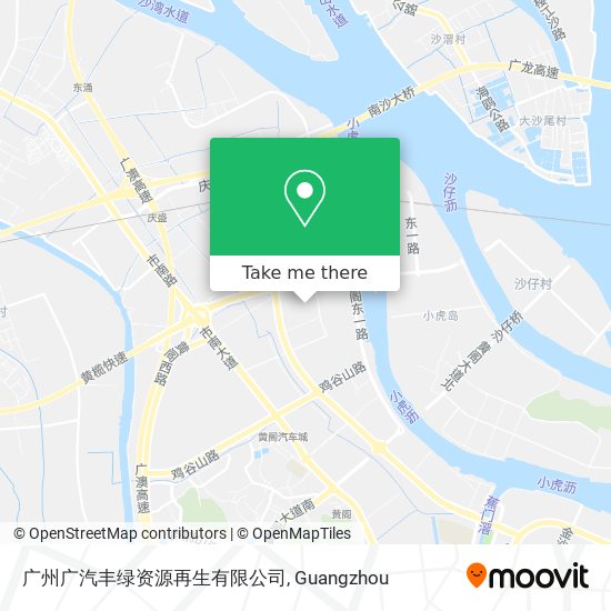 广州广汽丰绿资源再生有限公司 map