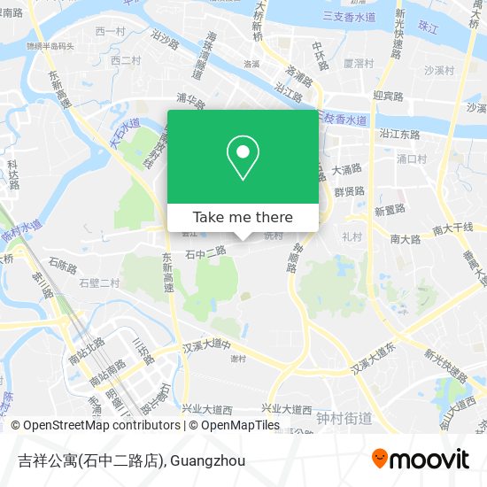 吉祥公寓(石中二路店) map