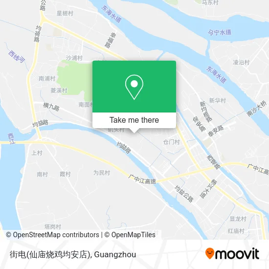 街电(仙庙烧鸡均安店) map