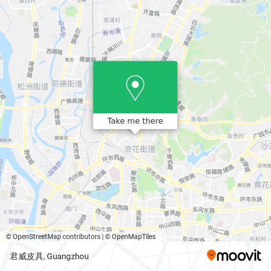 君威皮具 map