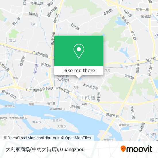 大利家商场(中约大街店) map