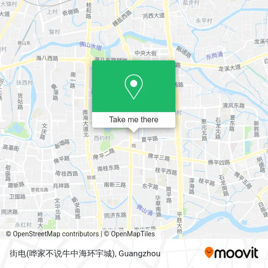 街电(哗家不说牛中海环宇城) map