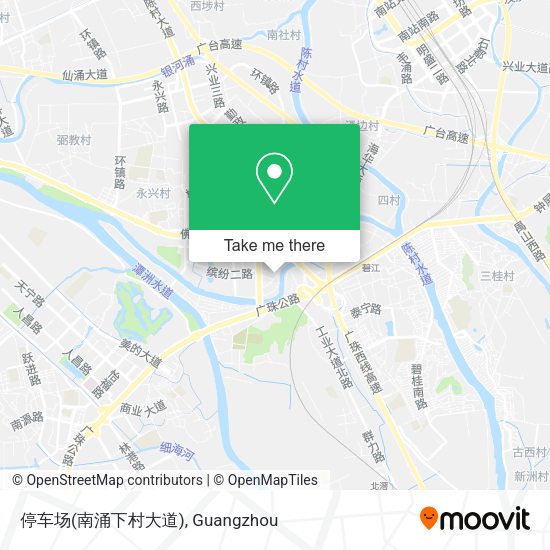 停车场(南涌下村大道) map