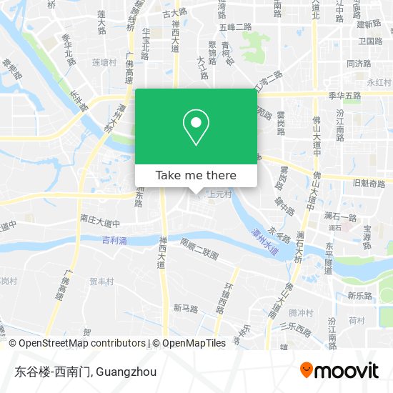 东谷楼-西南门 map