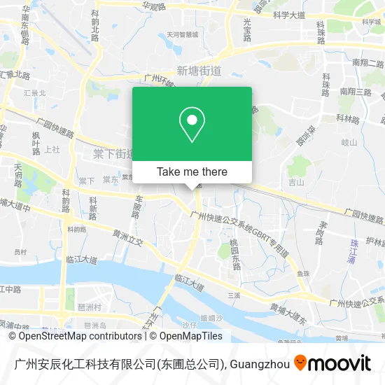 广州安辰化工科技有限公司(东圃总公司) map