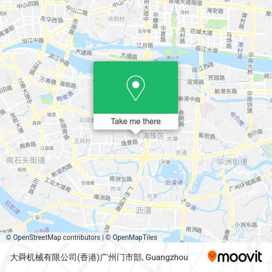 大舜机械有限公司(香港)广州门市部 map