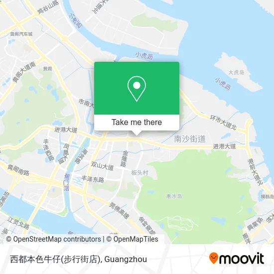 西都本色牛仔(步行街店) map