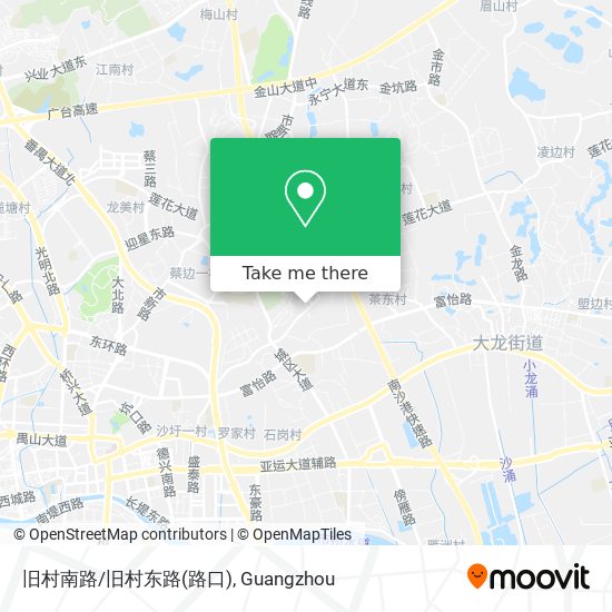旧村南路/旧村东路(路口) map