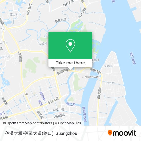 莲港大桥/莲港大道(路口) map