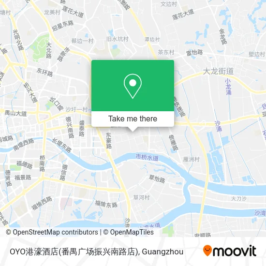 OYO港濠酒店(番禺广场振兴南路店) map