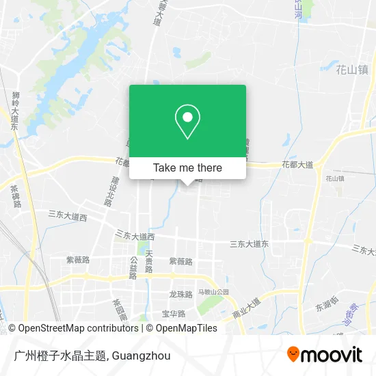 广州橙子水晶主题 map