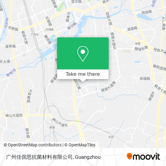 广州佳伲思抗菌材料有限公司 map
