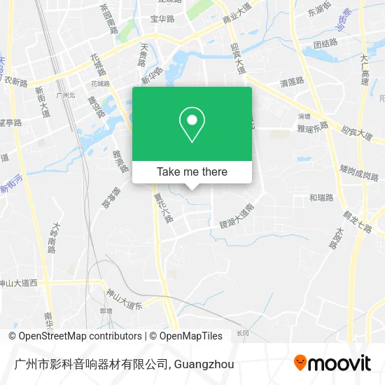广州市影科音响器材有限公司 map