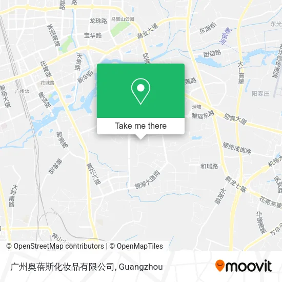 广州奥蓓斯化妆品有限公司 map