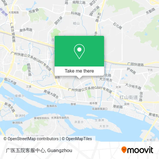 广医五院客服中心 map