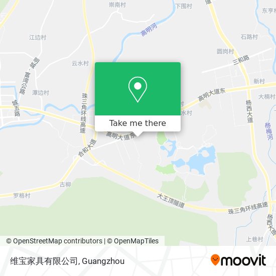维宝家具有限公司 map