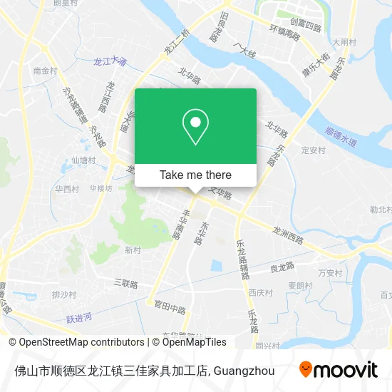 佛山市顺德区龙江镇三佳家具加工店 map