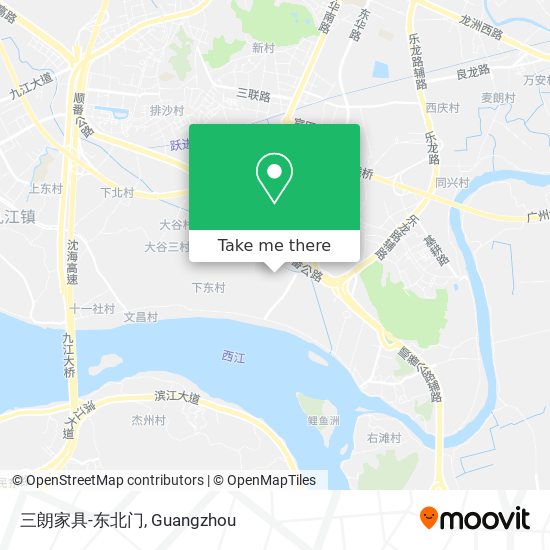 三朗家具-东北门 map