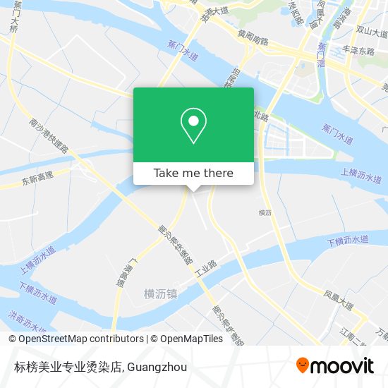标榜美业专业烫染店 map
