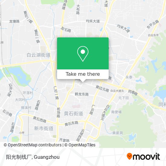 阳光制线厂 map