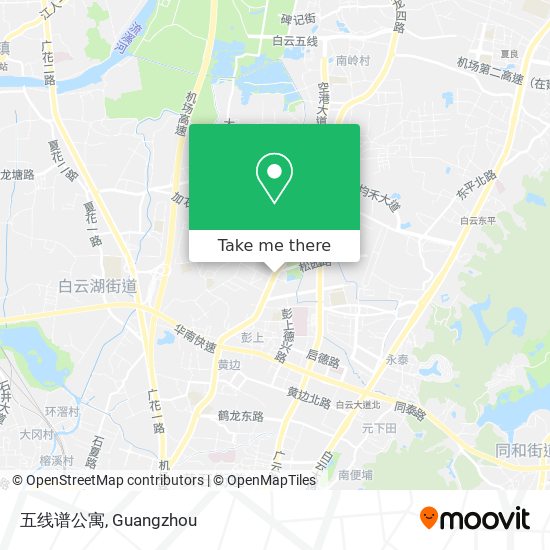 五线谱公寓 map