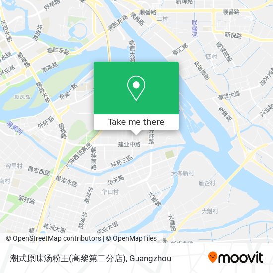 潮式原味汤粉王(高黎第二分店) map