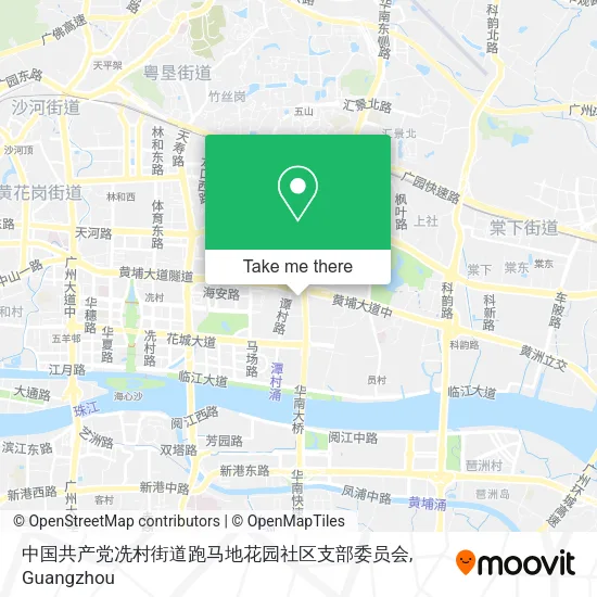 中国共产党冼村街道跑马地花园社区支部委员会 map
