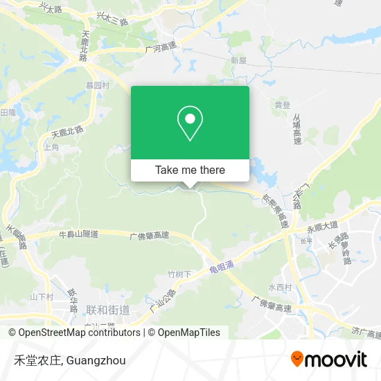 禾堂农庄 map