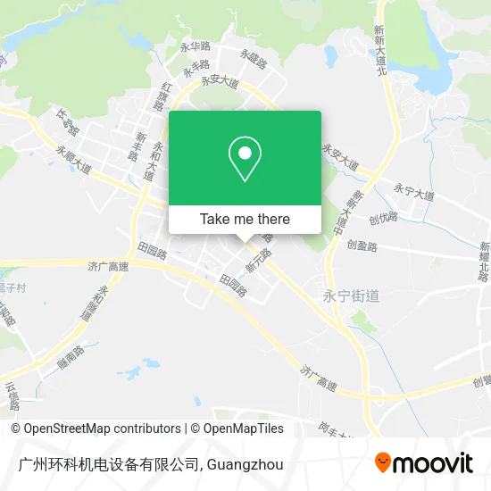广州环科机电设备有限公司 map