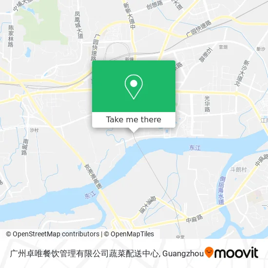 广州卓唯餐饮管理有限公司蔬菜配送中心 map