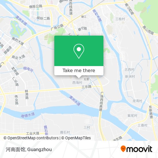 河南面馆 map