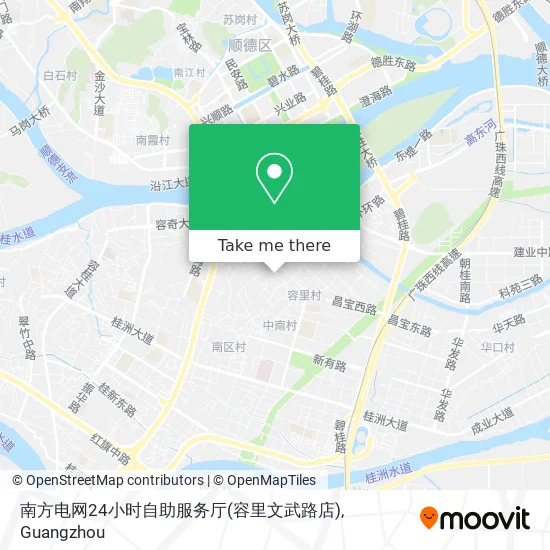 南方电网24小时自助服务厅(容里文武路店) map