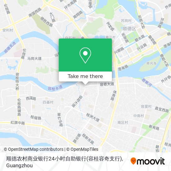 顺德农村商业银行24小时自助银行(容桂容奇支行) map