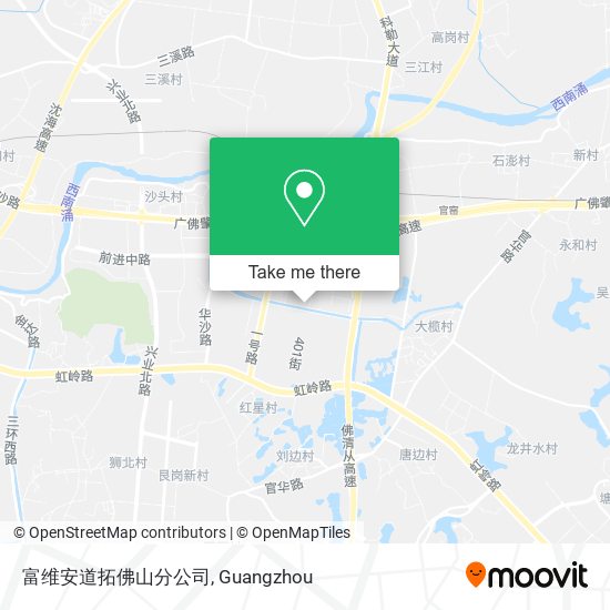 富维安道拓佛山分公司 map