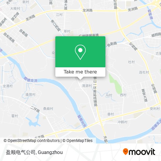 盈顺电气公司 map