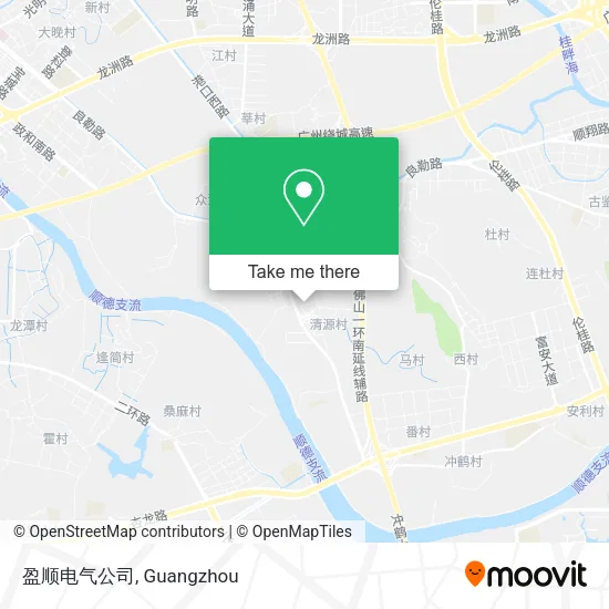 盈顺电气公司 map