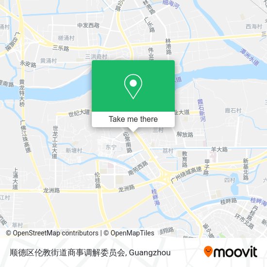 顺德区伦教街道商事调解委员会 map