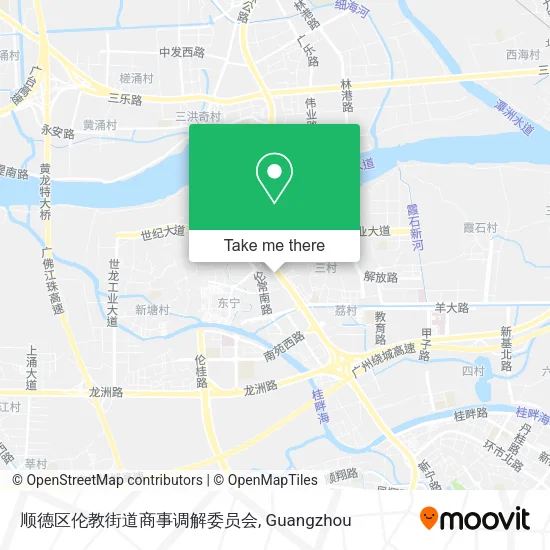 顺德区伦教街道商事调解委员会 map