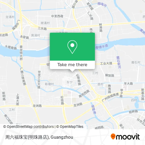 周六福珠宝(明珠路店) map