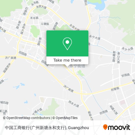 中国工商银行(广州新塘永和支行) map