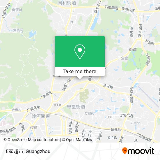 E家超市 map